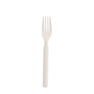 Fork Reusable & Recyclable plastic PP Cream | 1000 pcs/box