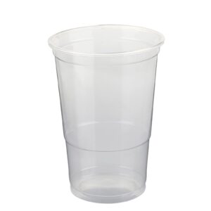 Cups PP - Recyclable and Reusable Transparent 500ml | 800 Units/Box
