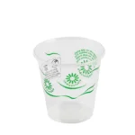 Cups PLA Compostable & Biodegradable - Transparent Design 250ml | 1250Units/Box