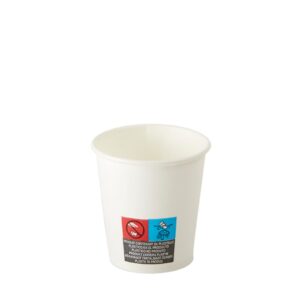 Paper Cup Recyclable Disposable White – 100ml (3oz) | 600 - 1500 units/box