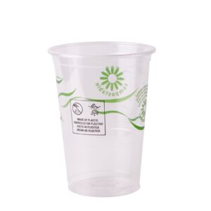 Cups PLA Compostable & Biodegradable - Transparent Design 550ml | 800 Units/Box