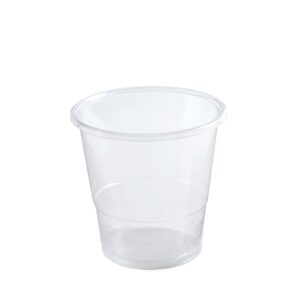 Cups PLA Compostable & Biodegradable - Transparent 250ml | 1250 Units/Box