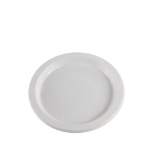 Plates Disposable Reusable PS Plastic White Plate 220mm | 300 - 550 Units/Box
