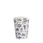 Printed Cups Recyclable Disposable Paper– 210ml (7oz) | 1000units/box