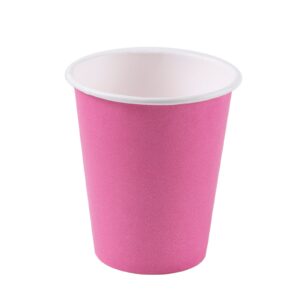 Paper Cup Recyclable Disposable Fuchsia– 270ml (9oz) | 240 units/box