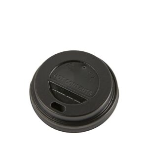 Tampa para copos de papel de 270 ml, descartável e reciclável | 1000 unidades/caixa