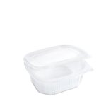 Deli Box with Hinged Lid PP 750 ml | 400 Pcs/Box