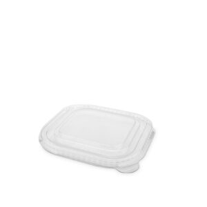 Tampa R-PET para taça quadrada 1000ml / 1200ml| 300 unidades/caixa