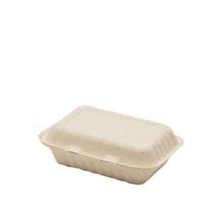 Snack Box 308x229x51 Bagasse | 250 Pcs/Box