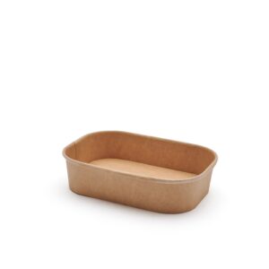 Paper Bowl Rectangular 500ml - 300 Units/Box
