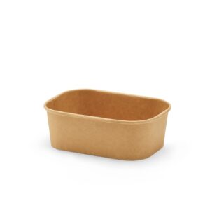 Paper Bowl Rectangular 750ml - 300 Units/Box