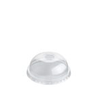 Dome Lid PET with Hole Recyclable for Cups 280/450/500/600ml | 1000 Pcs/Box