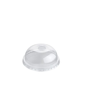 Dome Lid PET with Hole Recyclable for Cups 280/450/500/600ml | 1000 Pcs/Box