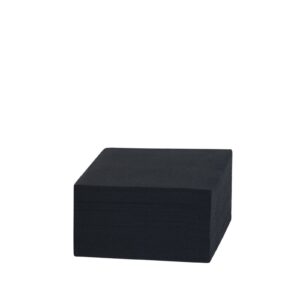 Black Napkin 20x20cm Double Point  | 3000 units/box