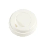 Tampa Branca para Copos de Papel PS 165-190-210ml, Descartável e Reciclável | 2000 pcs/Box