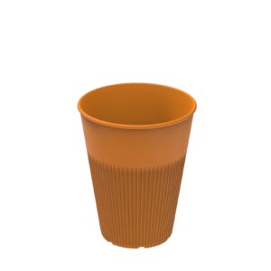 Reusable coffee cup medium Orange 380ml – 240 pcs/box