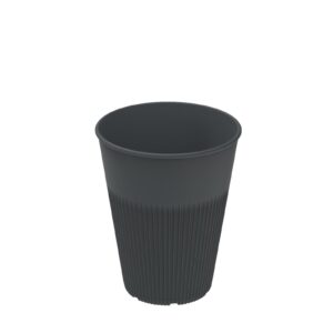 Reusable coffee cup medium Grey 380ml – 240 pcs/box
