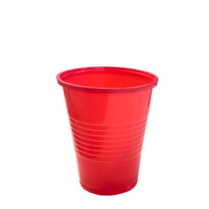 Cup PP Recyclable and Reusable Red 240ml | 500 units/box