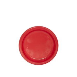 Plates Recyclable and Reusable PS Red 165mm | 450 Units/Box