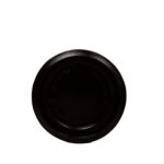 Plates Recyclable and Reusable PS Black 220mm | 300 Units/Box