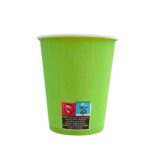 Gobelet en papier recyclable jetable vert - 270ml (9oz) | 240 unités/boîte