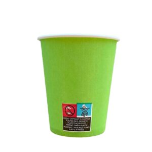Paper Cup Recyclable Disposable Green– 270ml (9oz) | 240 units/box