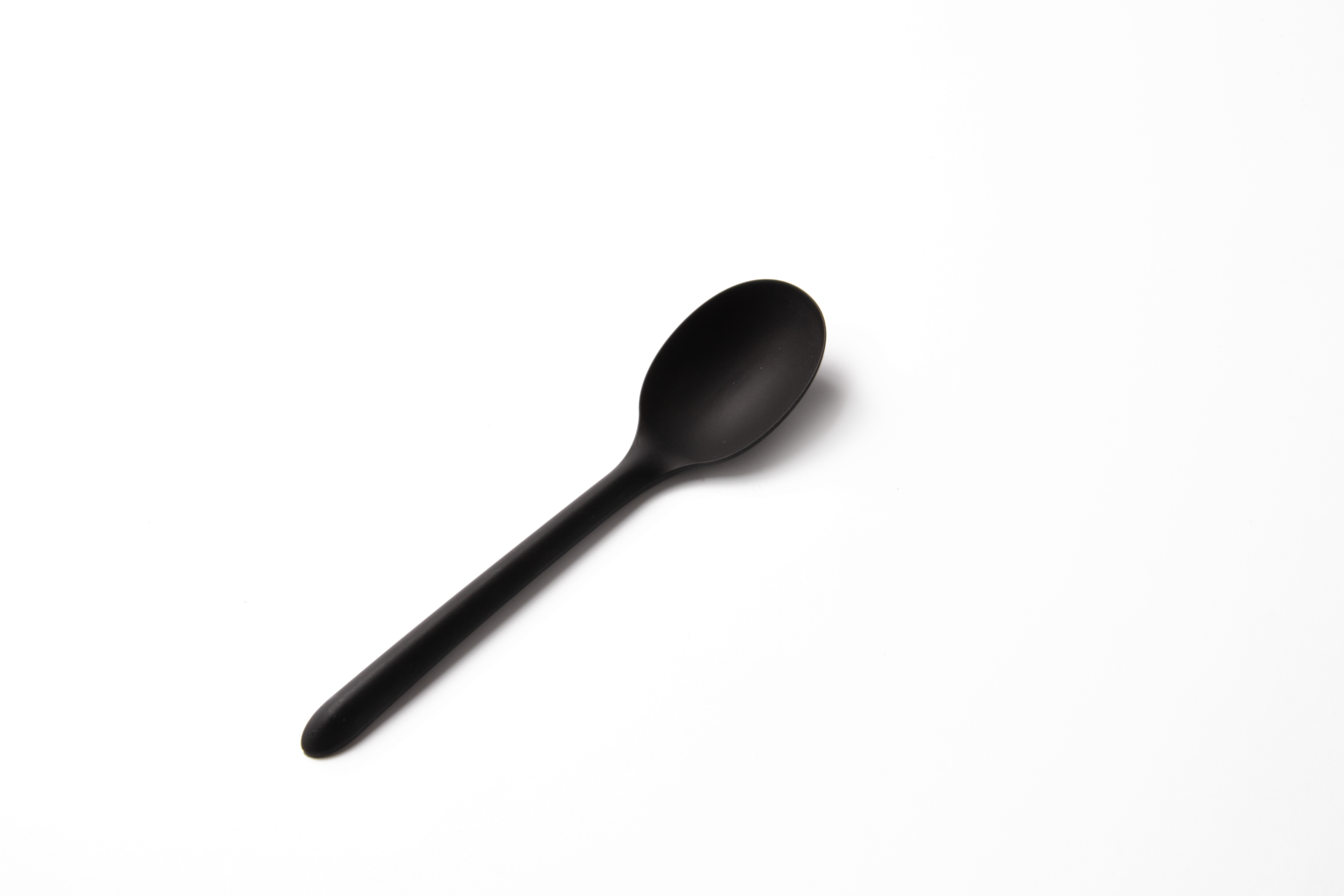 Nesta PP Plastic Spoon 5.9" - Black. (Case of 1000 pcs)