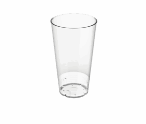 Replay Reusable PP Plastic Cup 17oz - Transparent. (case of 312 pcs)