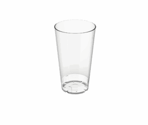 Replay Reusable PP Plastic Cup 11oz - Transparent. (case of 224 pcs)