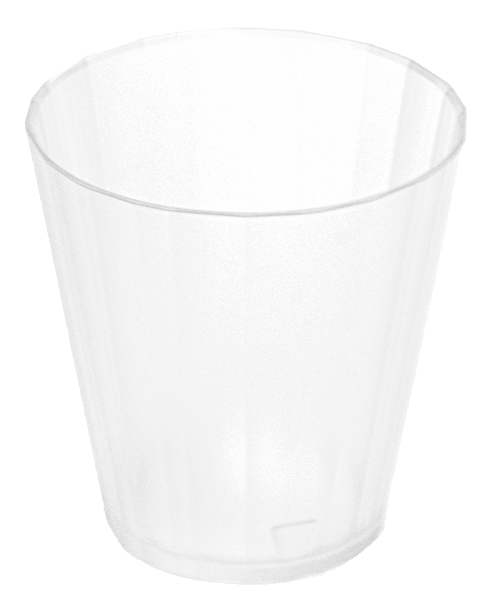 Collect Reusable Tritan Plastic Cup 5oz - Transparent. (case of 432 pcs)