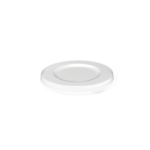 Revolve Reusable PP Plastic Round Lid for Medium Round Bowl 24oz - Transparent. (Case of 160 pcs)