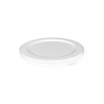 Revolve Reusable PP Plastic Round Lid for Extra-Large Round Bowl 59oz - Transparent. (Case of 100 pcs)