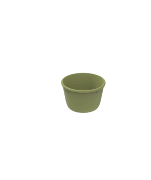 Revolve Reusable PP Plastic Extra Small Round Bowl 5oz - Green. (Case of 480 pcs)
