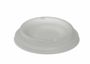 Revolve Reusable PP Plastic Lid for Hot Cup 8, 12 and 16oz - Transparent. (Case of 600 pcs)