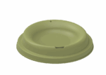 Revolve Reusable PP Plastic Lid for Hot Cup 8, 12 and 16oz - Green. (Case of 600 pcs)