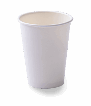 Vending Reusable PP Plastic cup 6oz - White. (case of 400 pcs)