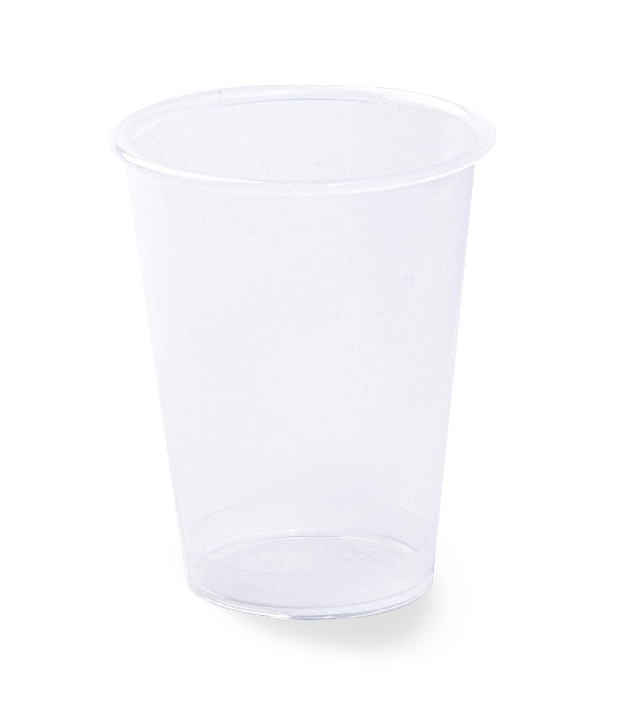 Vending Reusable PP Plastic cup 6oz - Transparent. (case of 400 pcs)