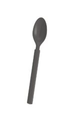 Luxor Reusable PP Plastic Spoon 6.7" - Grey. (Case of 480 pcs)