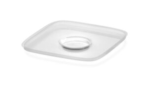 Carry PP Plastic Square lid for Bowl 26oz, item 8505010 and 8505013 - Transparent. (Case of 300 pcs)